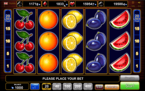 20 Super hot - 20 линии игра на ротативки Super Hot