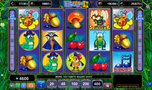 20 линии Crazy Bugs II игра ротативка